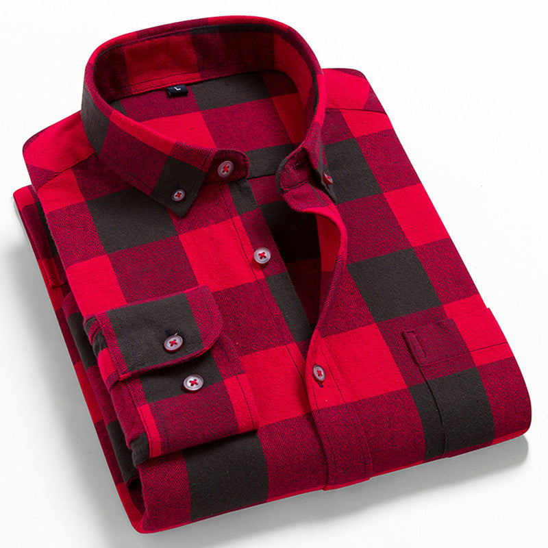 CHEMISE A CARREAUX EN FLANELLE