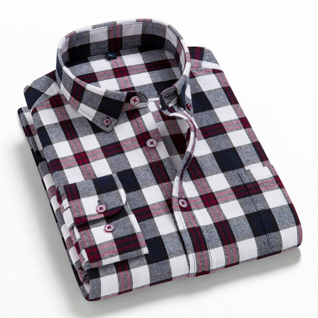 CHEMISE A CARREAUX EN FLANELLE