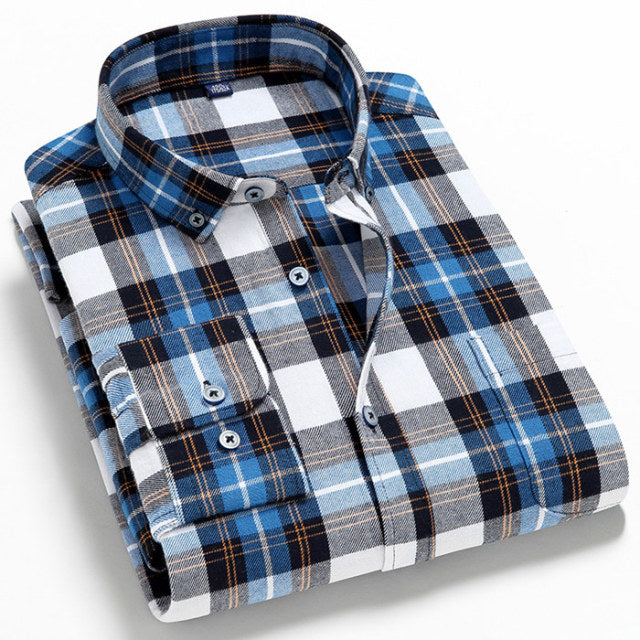 CHEMISE A CARREAUX EN FLANELLE