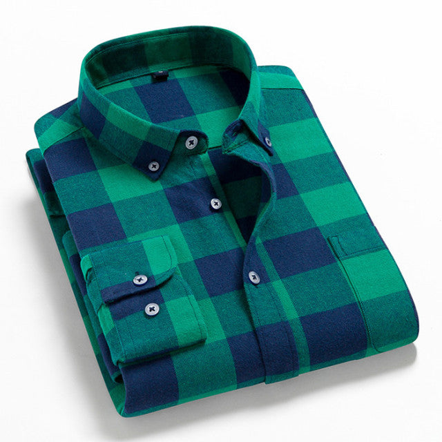 CHEMISE A CARREAUX EN FLANELLE