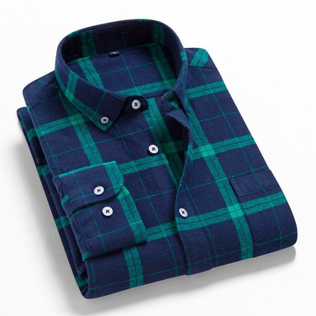 CHEMISE A CARREAUX EN FLANELLE