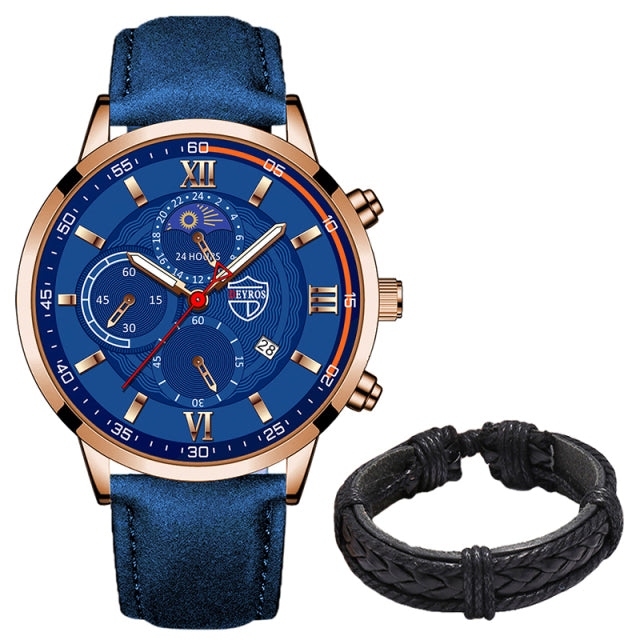 BRACELET AVEC MONTRE SPORT HOMMES