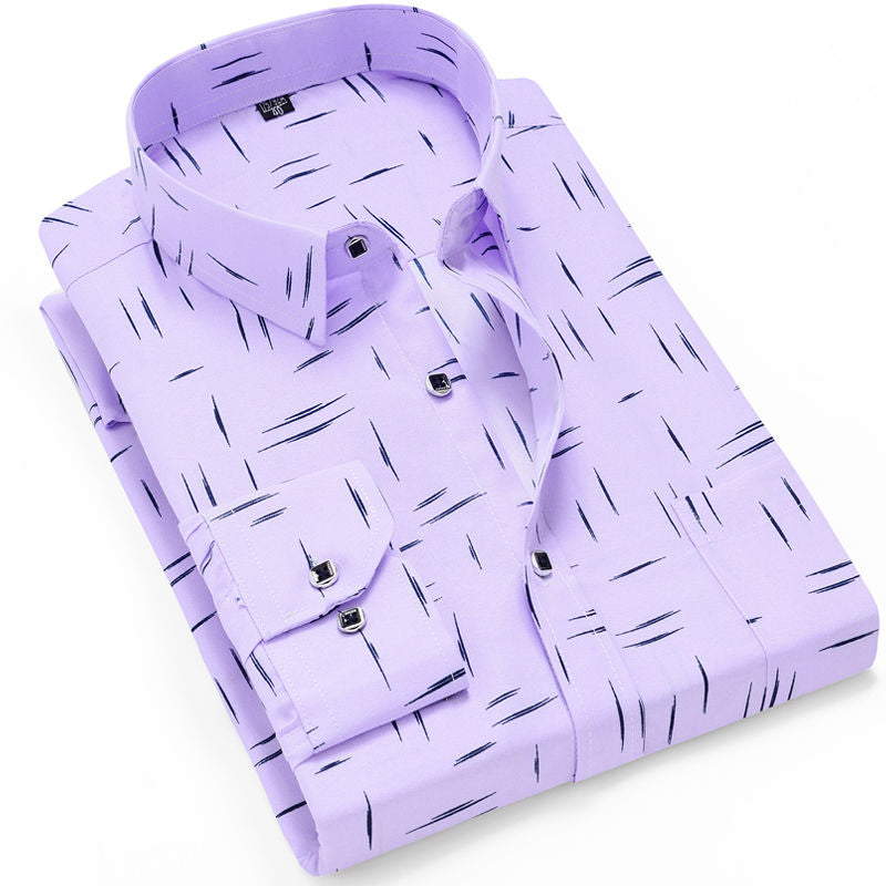 CHEMISE IMPRIMÉE A MANCHES LONGUES