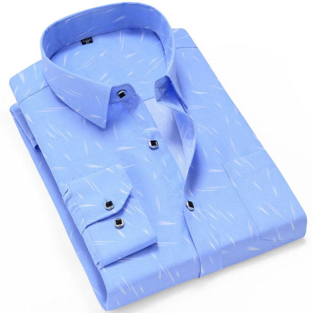 CHEMISE IMPRIMÉE A MANCHES LONGUES