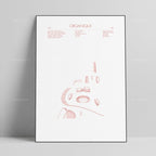 AFFICHE D'ART ABSTRAIT DE STYLE CHICAGO - BOSSOUASHOP