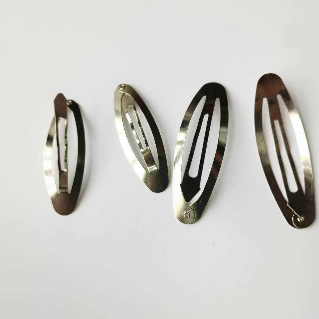 PINCES A CHEVEUX OVALES ARGENTÉES(20 PIECES) - BOSSOUASHOP